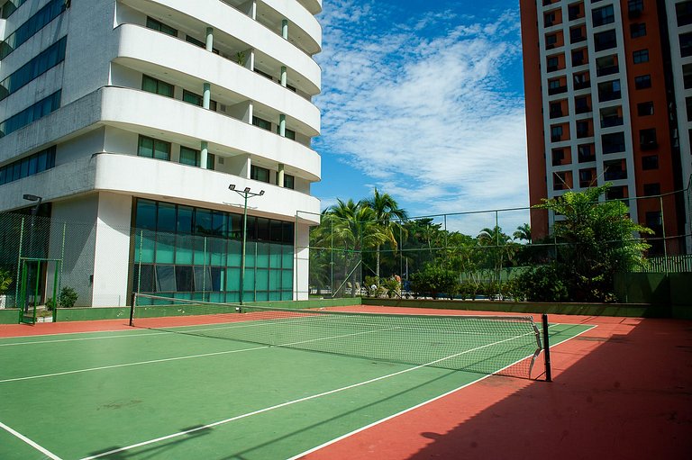 Suíte com Varanda e Vista Mar